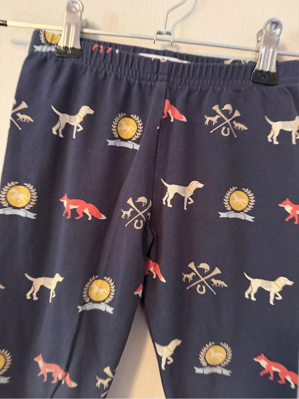 The Beaufort Bonnet Company Navy Animal Print Leggings